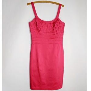 Calvin Klein Hot Pink Sheath Cocktail Dress